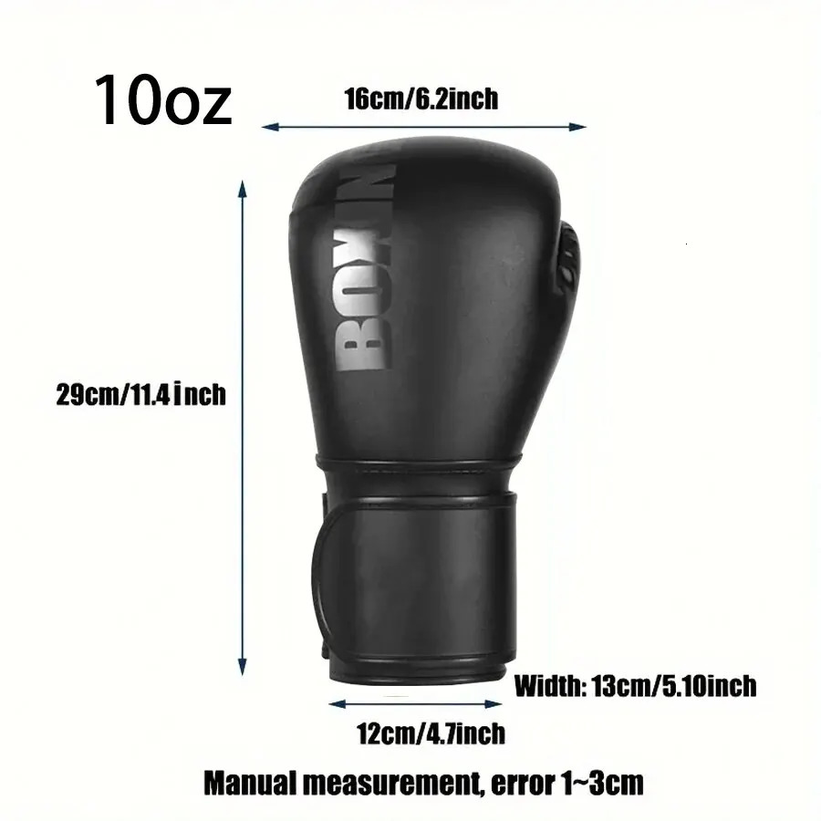 Professional Boxing Gloves 12oz Suitable For Adults Mma Kickboxing Partition Muay Thai Sanda Training 250314