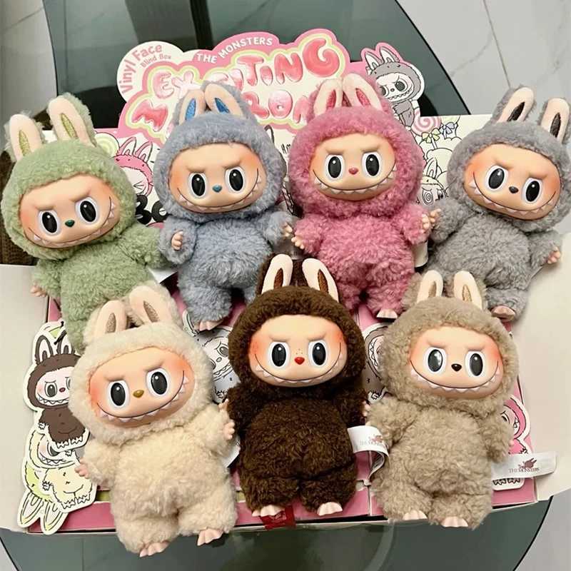 Authentic Labubu Heartbeat Macaron Face Series Blind Box Fashion Game Handmade Model Mystery Box Series Toy Surprise Gift W250315