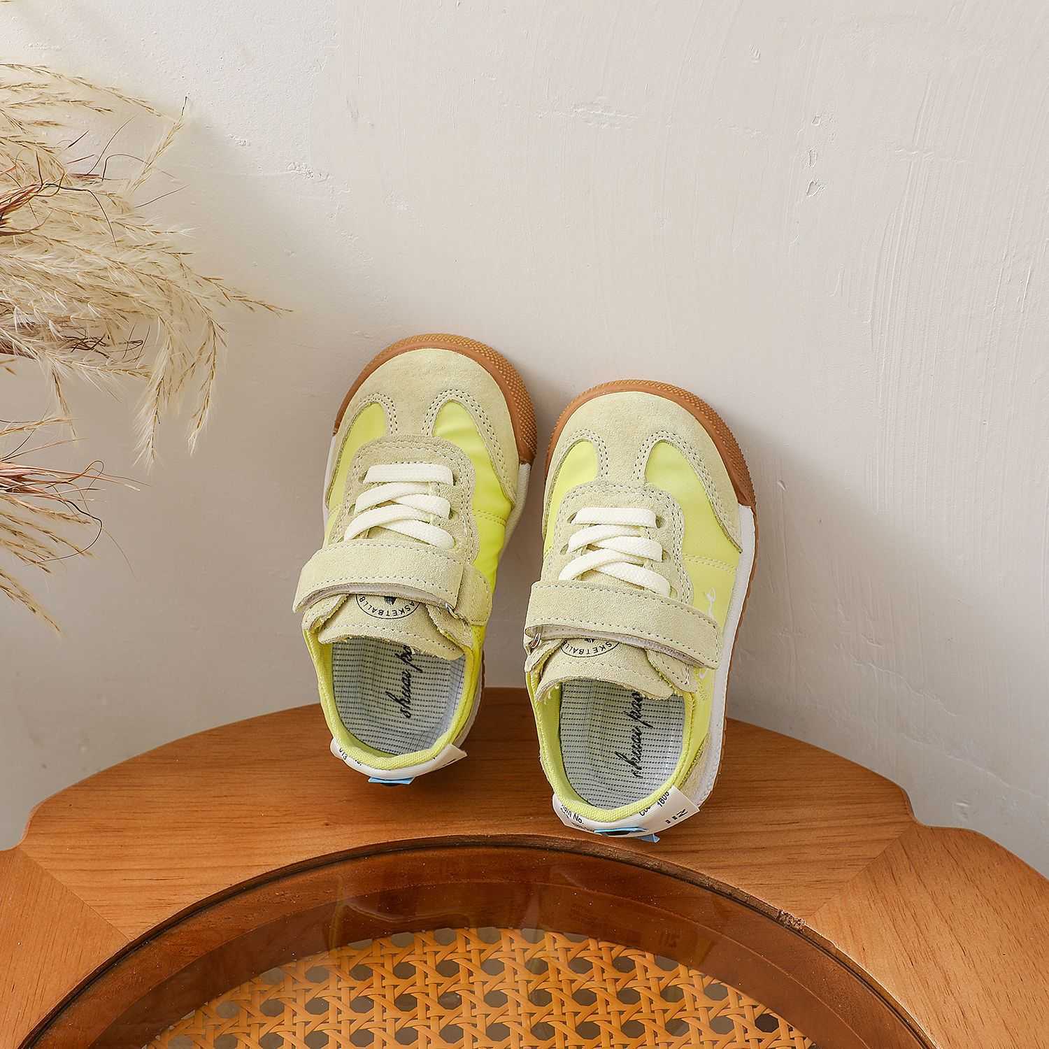 Athletic Outdoor Baby shoes Korean version casual shoes boys shoes spring and autumn styles comfortable childrens board shoes girls soft soled baby wa