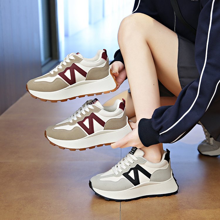 free shipping designer casual shoes women womens red white black platform outdoor sports runner running shoe trainers sneakers new