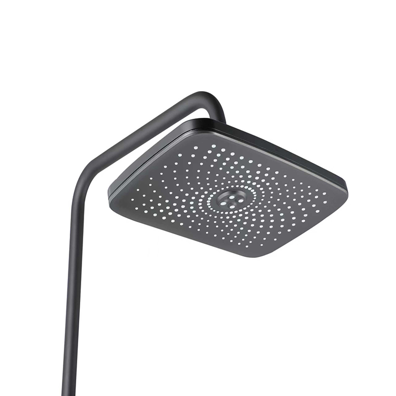 Modern High-Efficiency Showerhead with Multiple Settings and Digital Flow Control
