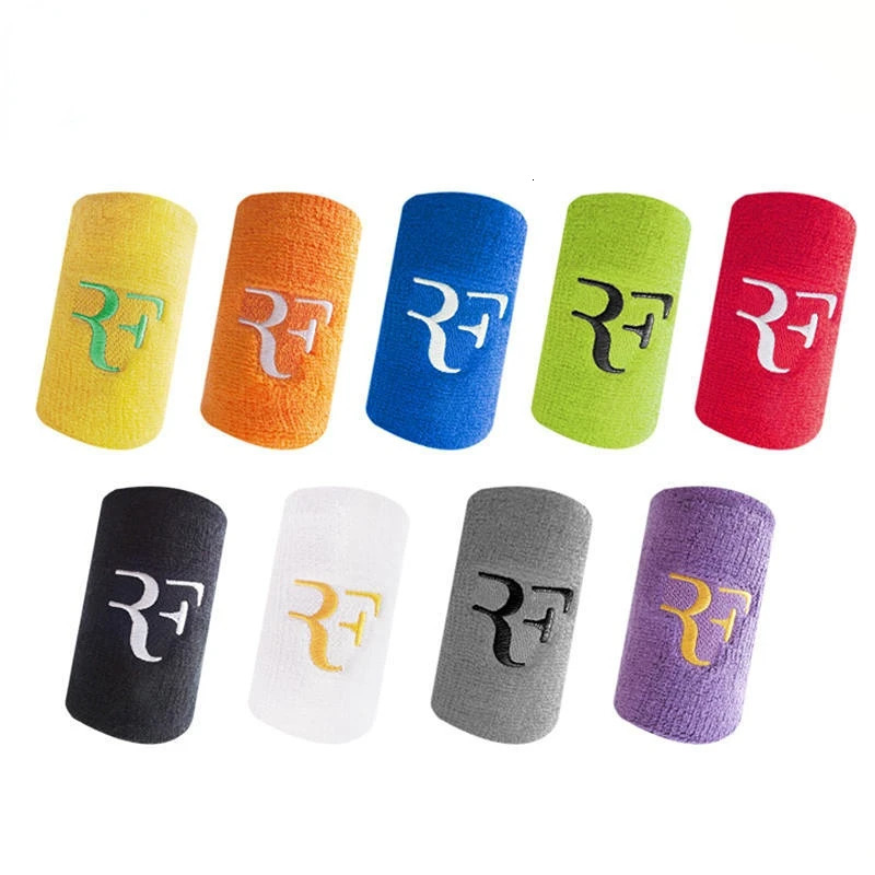 1pcs Cotton Wrist Support Band Wristband Sport Bracers Sweat Towel Cuff Tennis Wrist Guard Protector Strap Fitness Run Sweatband 250314