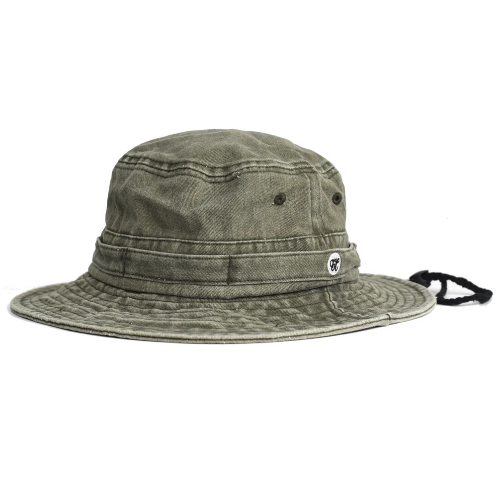 Laundry cotton bucket hat spring and summer mens Panama womens fishing hat hunting hat outdoor sun protection hat 250314