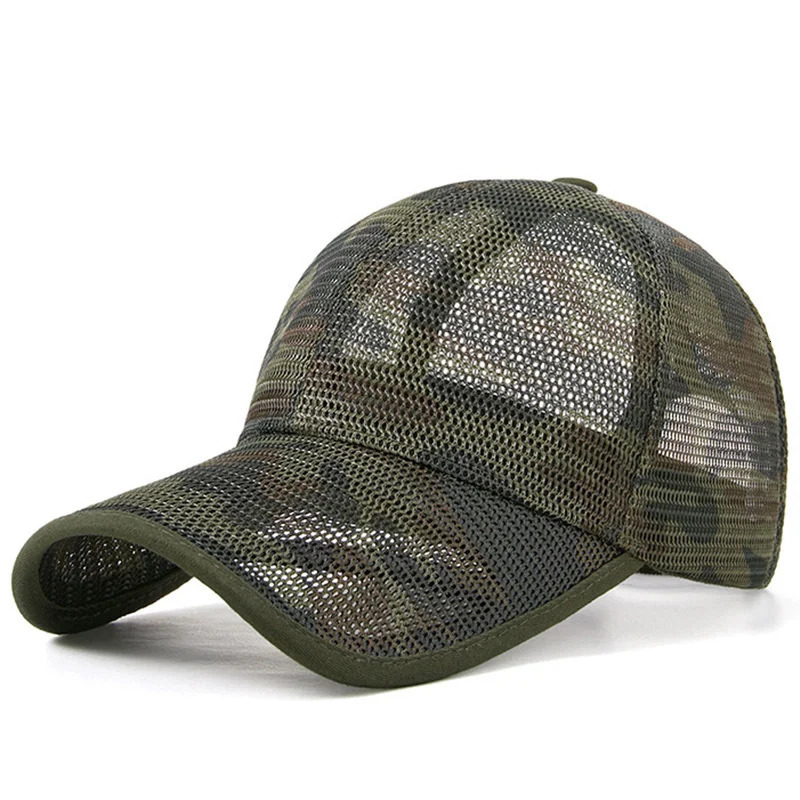 Direct delivery summer full mesh large-sized baseball cap for women oversized sports snaps cap for men truck cap 56-60CM 60-65CM 250314