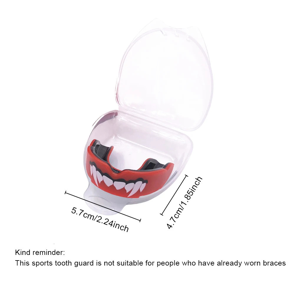 Adults and Junior Gum Shield Dual Layer Premium Protection Fighting Training Tooth Protection for Basketball Rugby Boxing Karate 250314