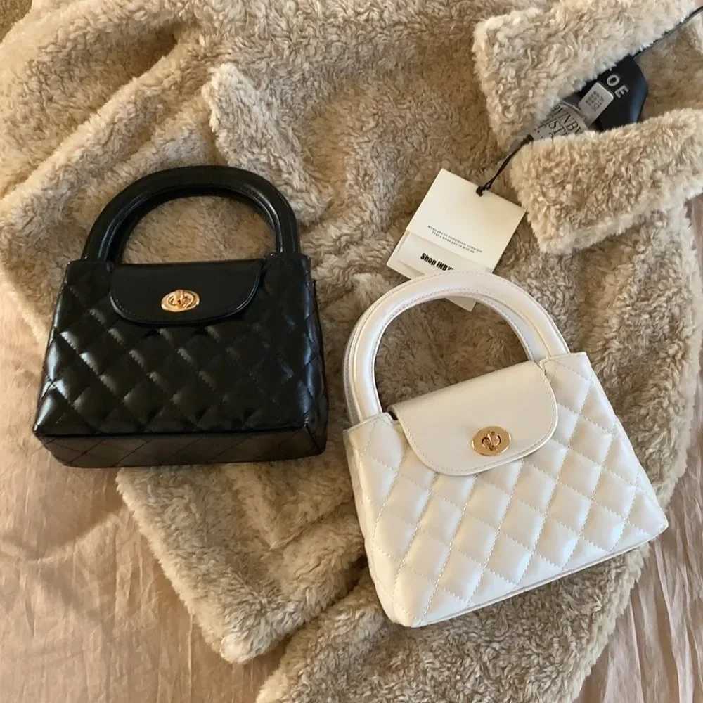 Handbag luxury womens bag adult womens bag fashion trend version high-end diamond mesh perfume small bag fashion Y250315