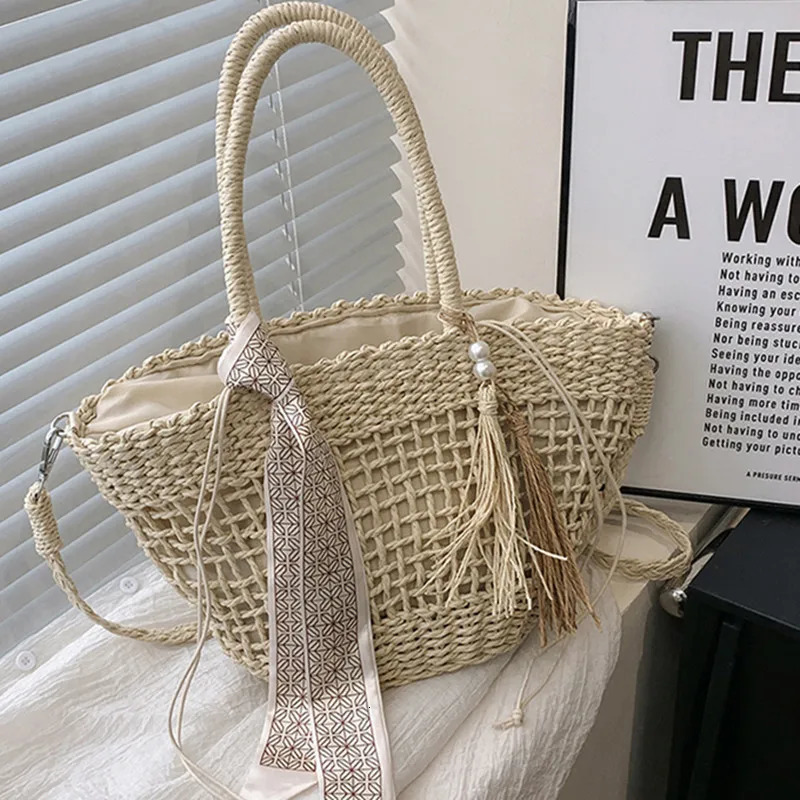 Bag Ladies Beach Woven Summer Tote, Straw Handbags For Summer, Casual Shoulder Crossbody, Handmade Hot Braided Basket Vacation Clutch Tote, , Crossbod