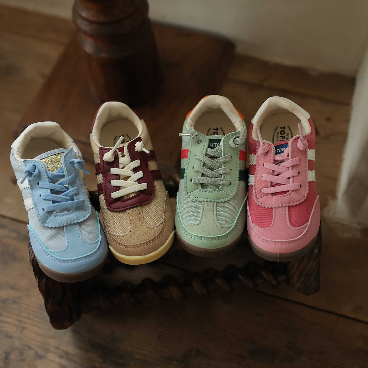 Athletic Outdoor Girls Spring Classic Forrest Gump Sports Casual Shoes Baby Kindergarten Spring and Autumn New Style Versatile Virtue Training ShoesY2