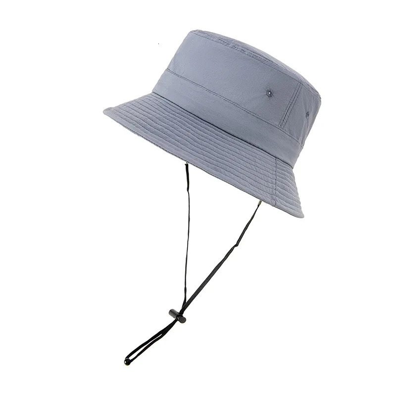 Spring/Summer High Quality Dry Fast Fishermans Hat Womens Beach Sun Hat Mens Large Bucket Hat 56-58cm 58-60cm 250314