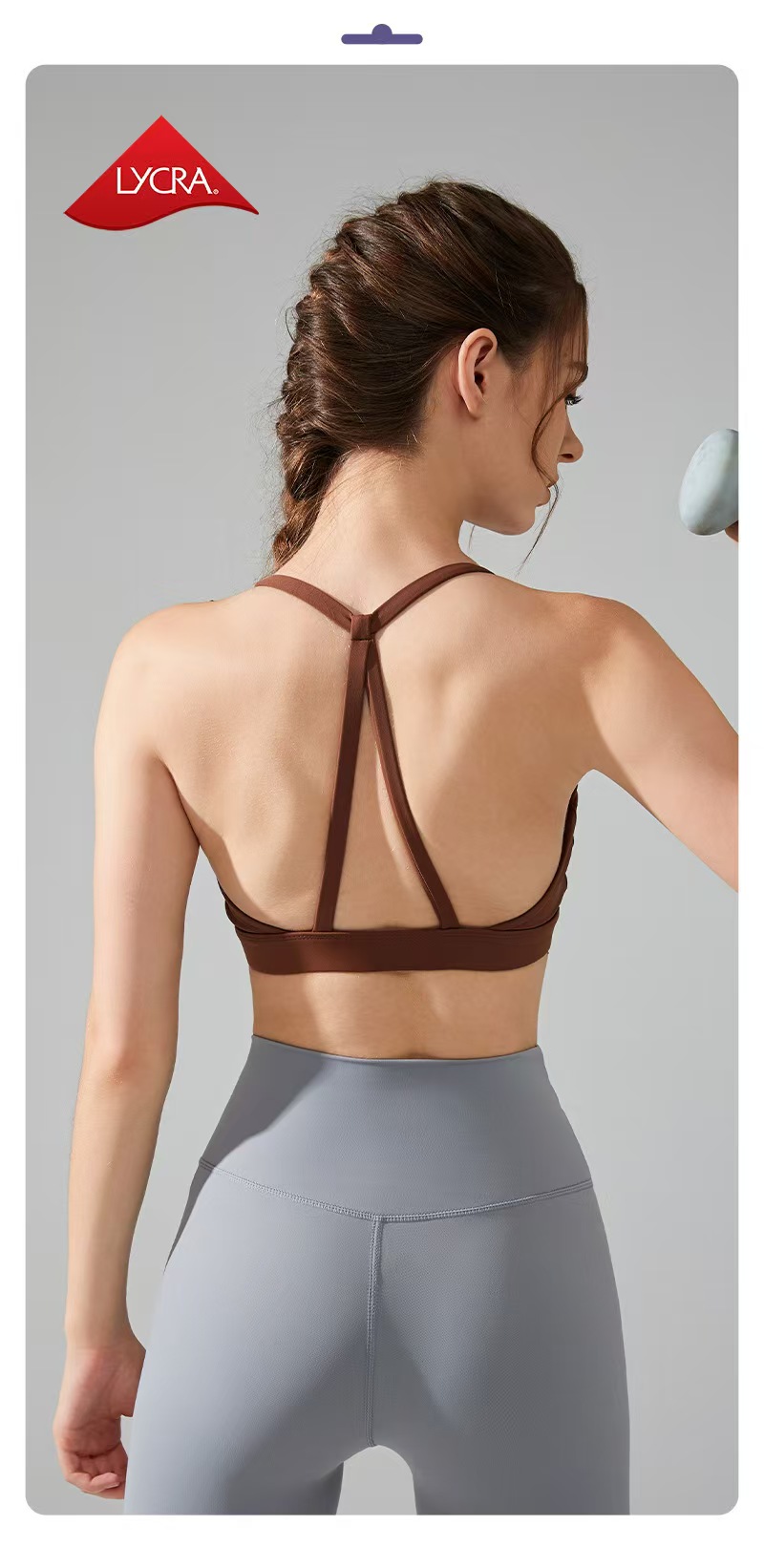 AYW249 Women Yoga Sport Bra Crop Top Bodycon Tank for Fitness Bras Girl High Elasticity Sport Tank Underwear Running Gym Top Wear