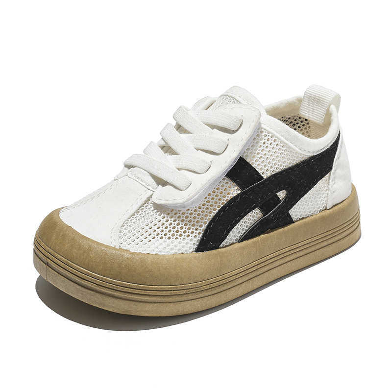 Athletic Outdoor 2025 Spring and Summer Net Upper Childrens Casual Shoes for Boys and Girls Soft soled Sports Shoes Kindergarten Indoor Shoes VelcroY2