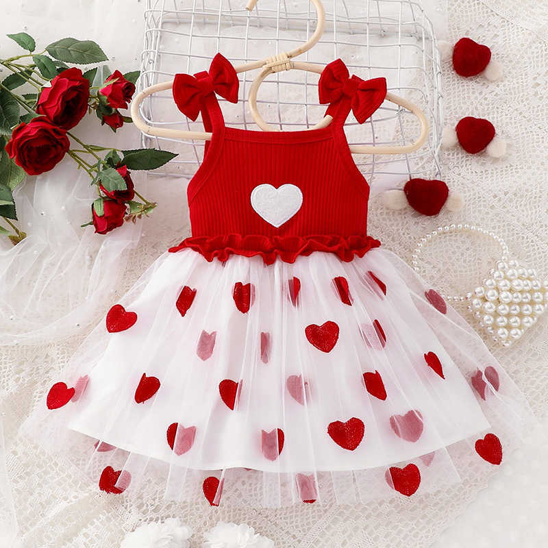 Girl's Dresses New children's dress for girls, baby girls, summer girls, baby girls, children's clothing, sleeveless princess dress, su