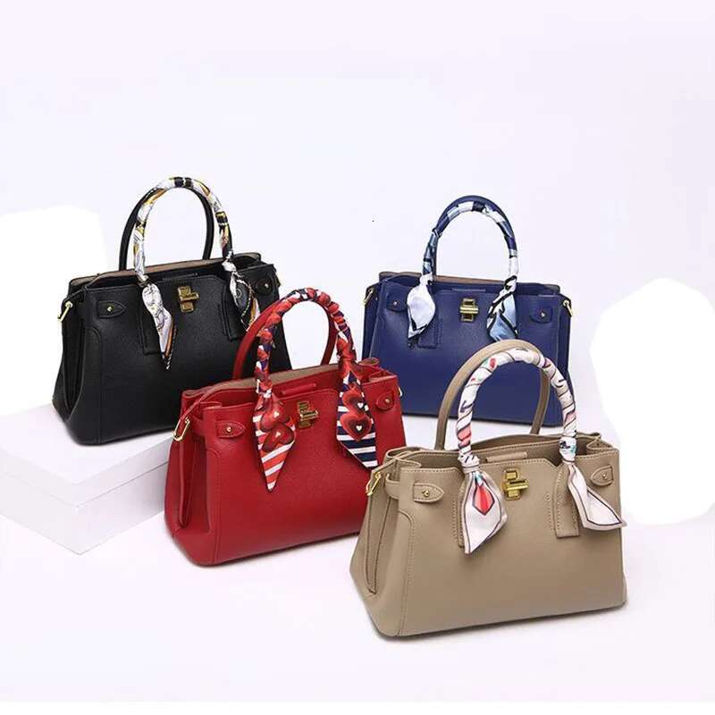 Fashion Tote Bags Brand Women Designer High Quality Soft PU Leather Handbag Shoulder Ladies