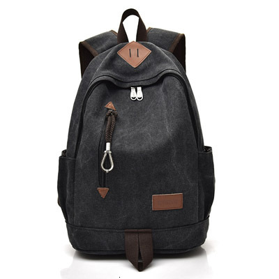 Fashionable and trendy casual canvas backpack, travel bag, high school student backpack for men, designer bag