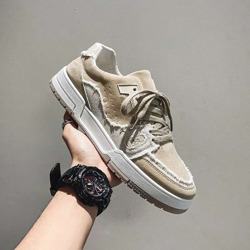 2025 new sports fashion personalized men's shoes designer trend fashion hot selling color matching soft soled shoes fashion student casual shoes1