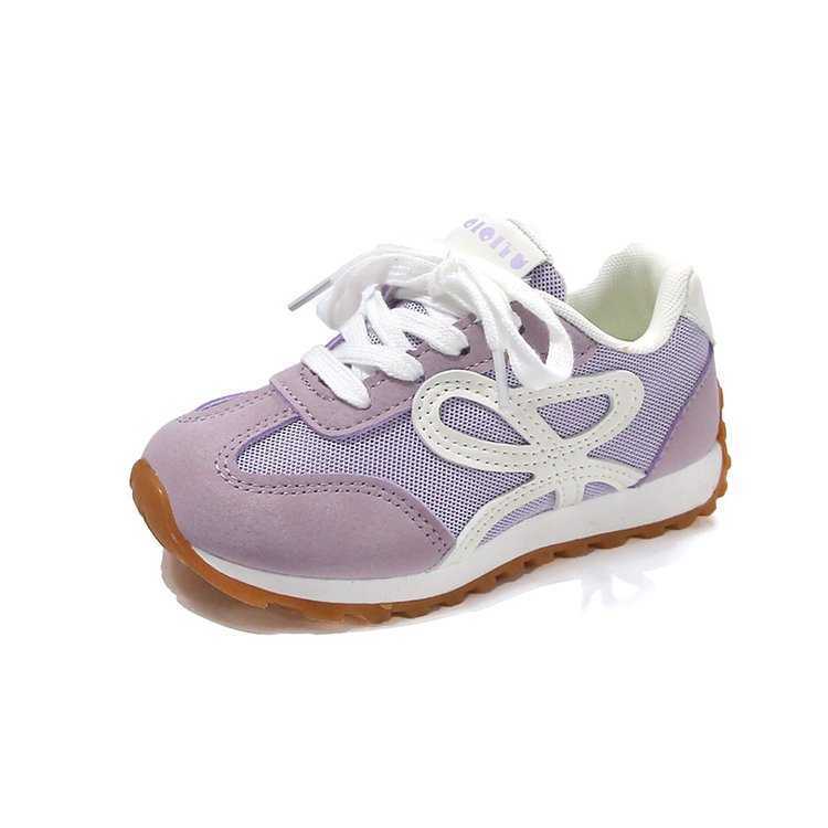 Athletic Outdoor sports 2025 Spring and Autumn new Girls Forrest Gump Big childrens casual white Board shoes C260130