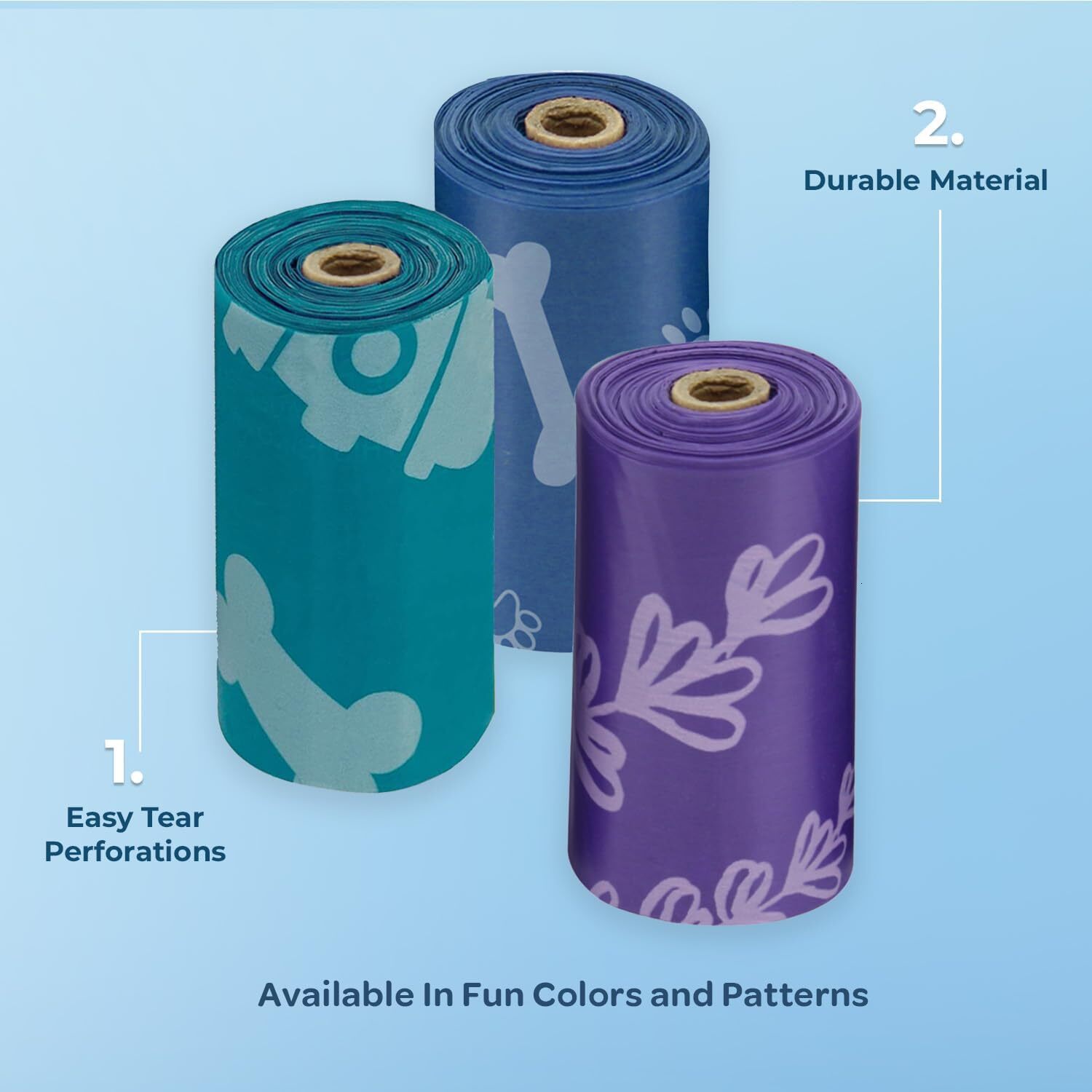best pet supplies dog manure bag 150 bags refuses to clean suitable for outdoor puppy walking and travel leak proof and tearproof thick plastic variou
