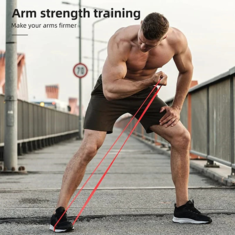 Latex Stretching Band Expander Elastic Used for Sports Tension Assistance Home Exercise Pilates Gym Equipment 250314