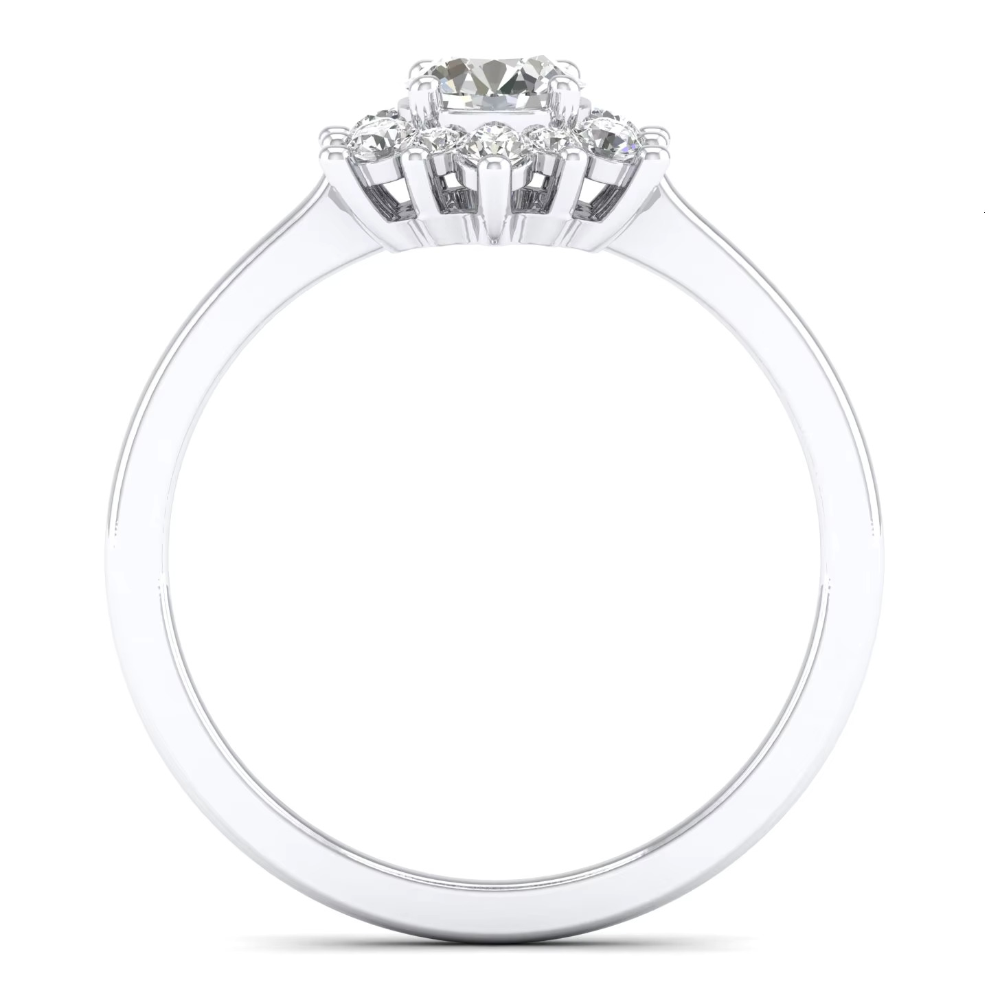 REYES 925 Sterling Silver Moissanite Rings for Women High Quality 14K 18K Gold Wedding Jewelry Original Design Engagement Rings