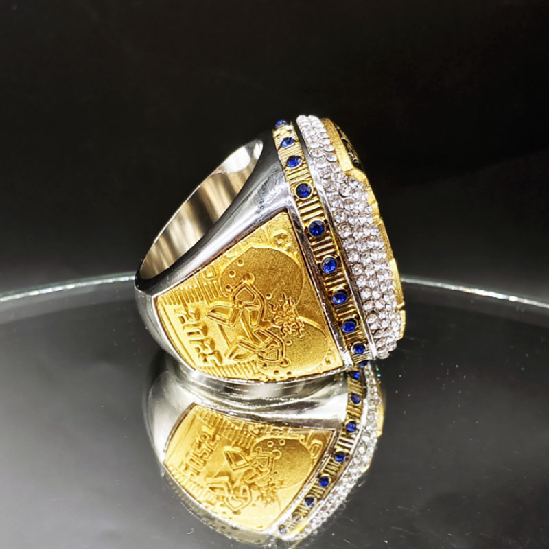 QualityPersonalized Fantasy Football Championship Ring for 2025 - Exclusive Design Detailing R250425