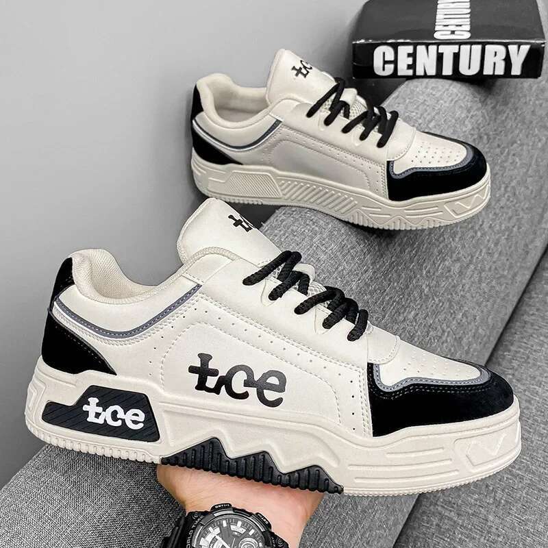 2025 New Men's Designer Trendy Fashion Sports Shoes Trendy Multi functional Platform Men's Outdoor High quality Leisure Skateboarding Shoes1