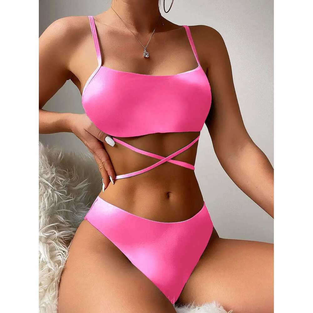 3 Piece Shadow Lace Bikini Swimwear And Beach Skirt Sexy Swimwears Women 2024 Swimwear Woman Summer Swimwears