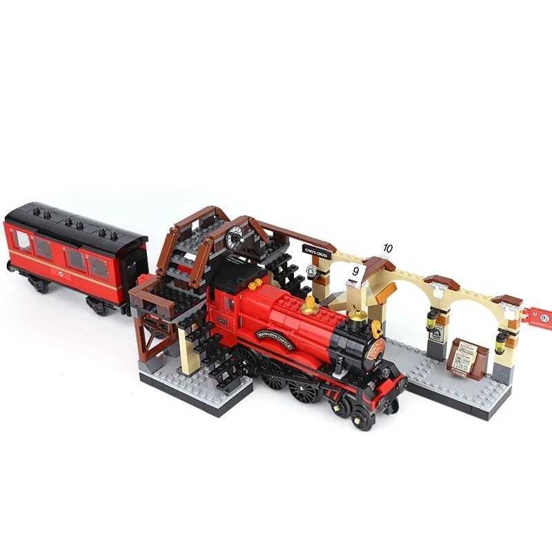 Magic Movie Series Express Train Creative and Versatile Creative Building Assembly B Toys Childrens Gifts Toys Christmas 75955 Y250315