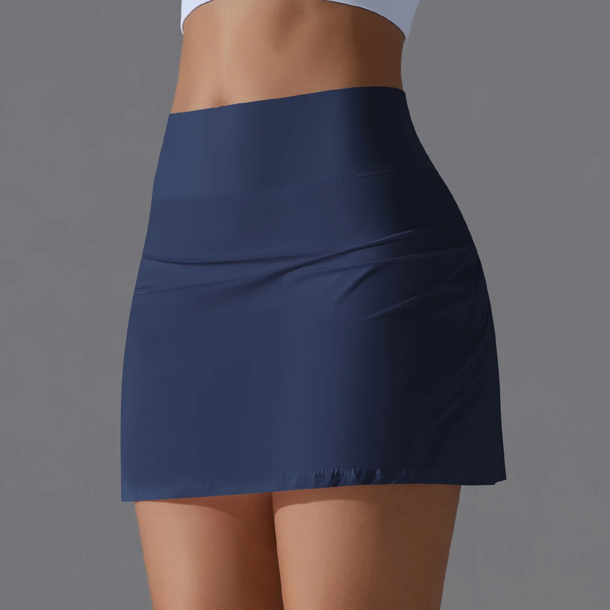 Yoga skiing badminton tennis high waist breathable sports quick drying elasticity doublelayer yoga inner leg 250314