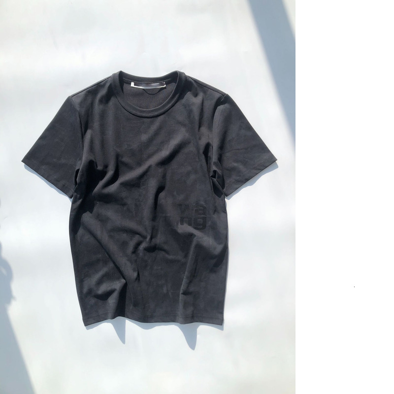 Plush Letters And Logo Decoration Casual Print King Loose Short Sleeved T-Shirt