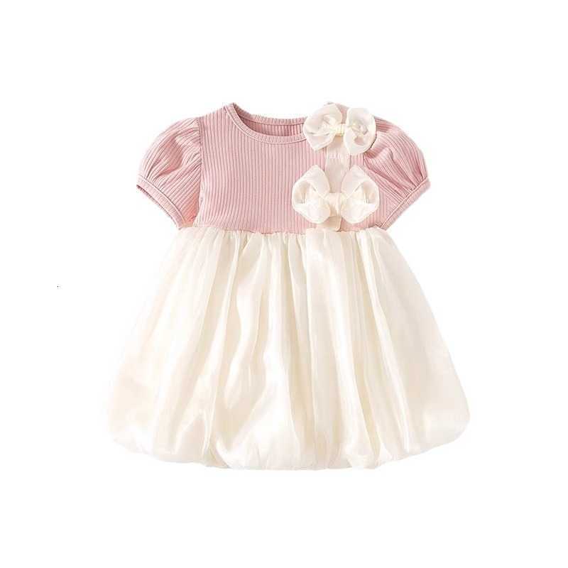 Girl's Dresses Girls' dress summer dress 2024 new stylish baby one year old dress children's dress summer children's princess dres