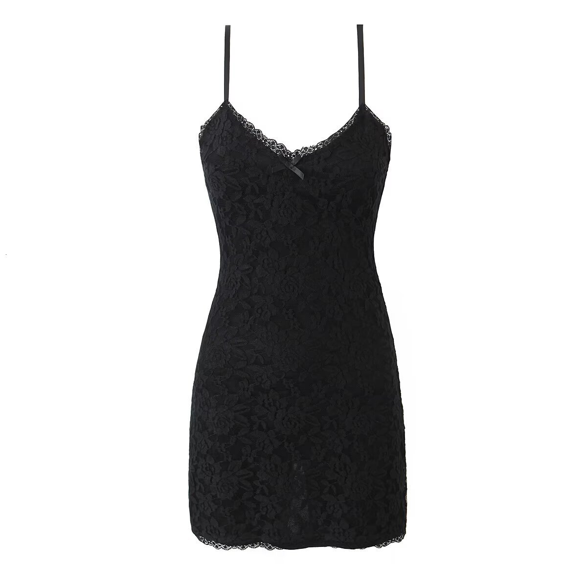 Hot Girl Pure Desire Slim Fit Design Sense Lace Jacquard Dress 2025 Summer New Product Sexy Hip Bag Suspender Short Skirt