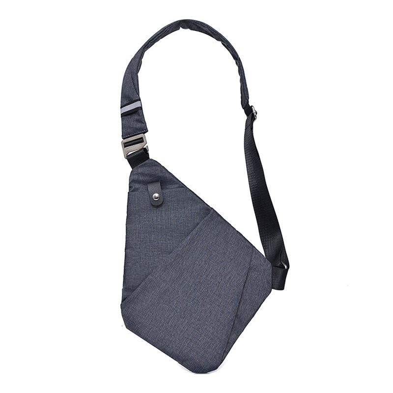 backpack men's chest, crossbody sports backpack, multifunctional close fitting one shoulder anti-theft bag designer bag