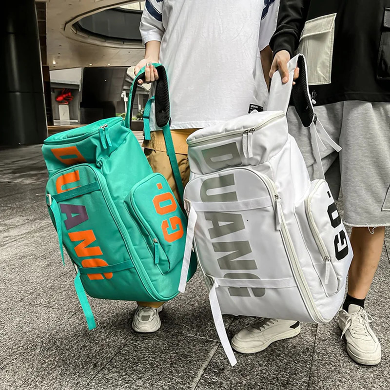 Sports fitness bag mens travel backpack large waterproof skateboard shoulder cross body training laptop dry and wet school 250314