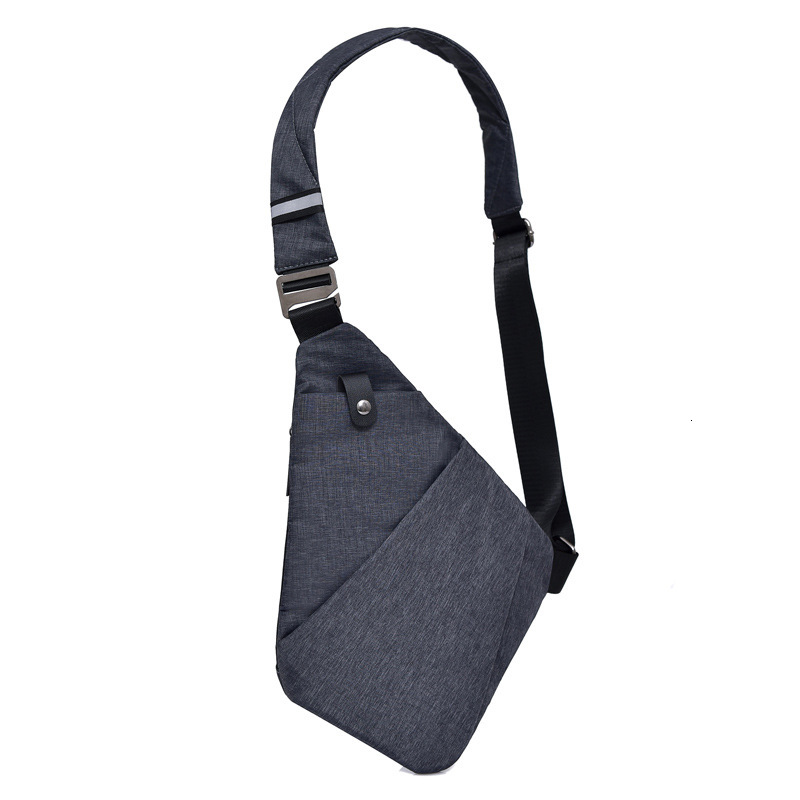 backpack men's chest, crossbody sports backpack, multifunctional close fitting one shoulder anti-theft bag designer bag