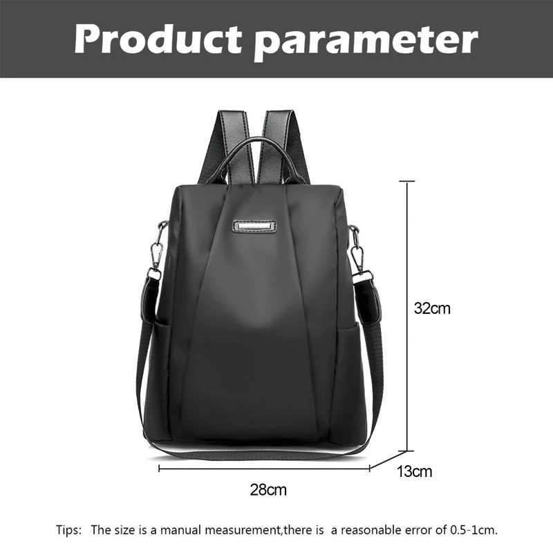New Arrival Anti theft fashion backpack for women casual waterproof school bag multi-functional shoulder bag for teenagers and girls travel Rucksack T