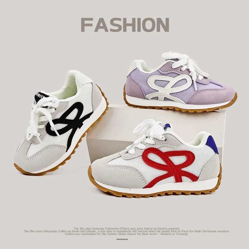 Athletic Outdoor sports 2025 Spring and Autumn new Girls Forrest Gump Big childrens casual white Board shoes C260130