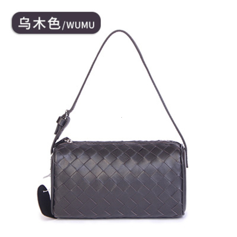 24 New Pleated Pillow Bag Woven Single Shoulder Crossbody Leather Handbag For Women, Compact And Versatile
