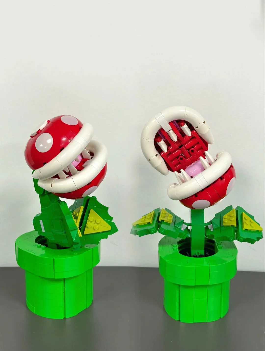 Free shipping 2025 New Piranha Plant Set Building Blocks Game Model He Decoration Assembling Toy Children Christmas Gift Cpatible