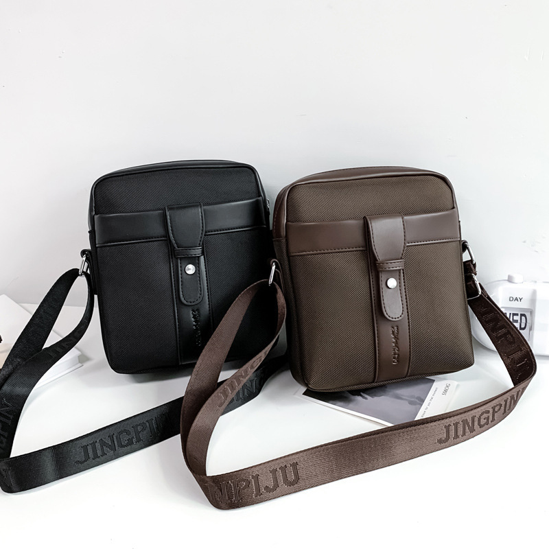 Trendy backpack single shoulder crossbody fashionable large capacity Oxford cloth, casual men's business designer