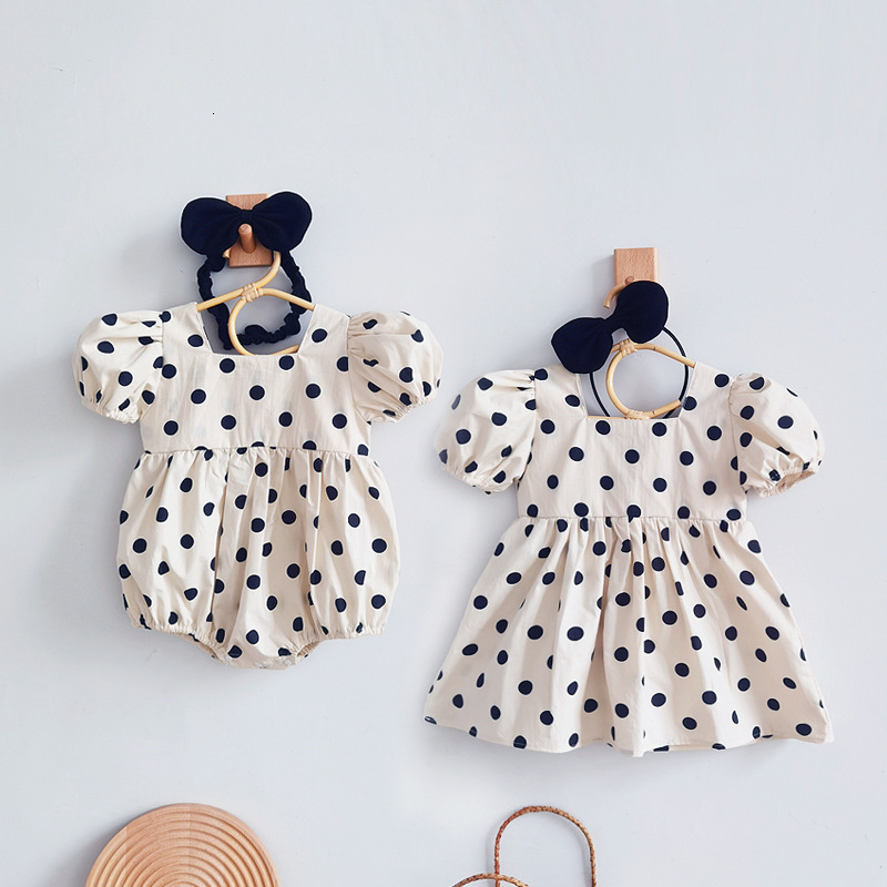 Ddmyshoesvip Girls Skirt Ins Baby Wrap Fart Summer Korean Clothes Sisters Children S Short Sleeve Thin