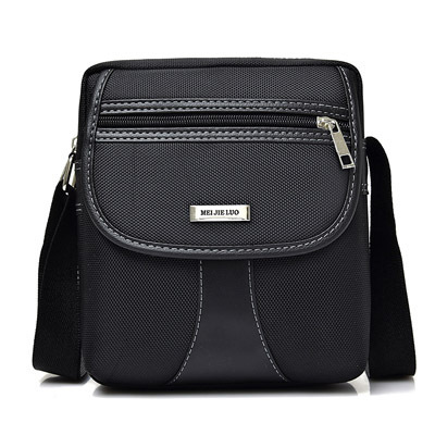 Trendy and fashionable Korean version men's single shoulder crossbody backpack Oxford cloth small designer bag