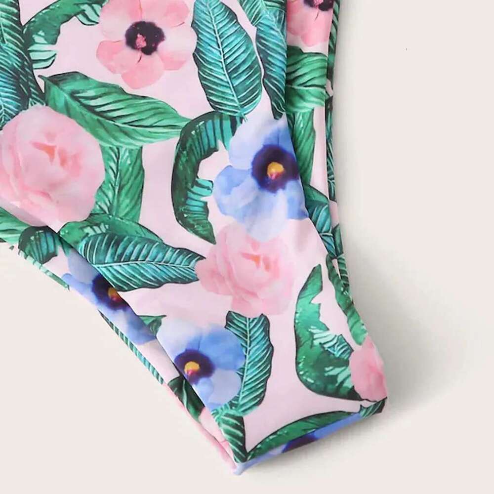 Women's two-piece swimsuit, tie bikini, padded push up bra, beach set