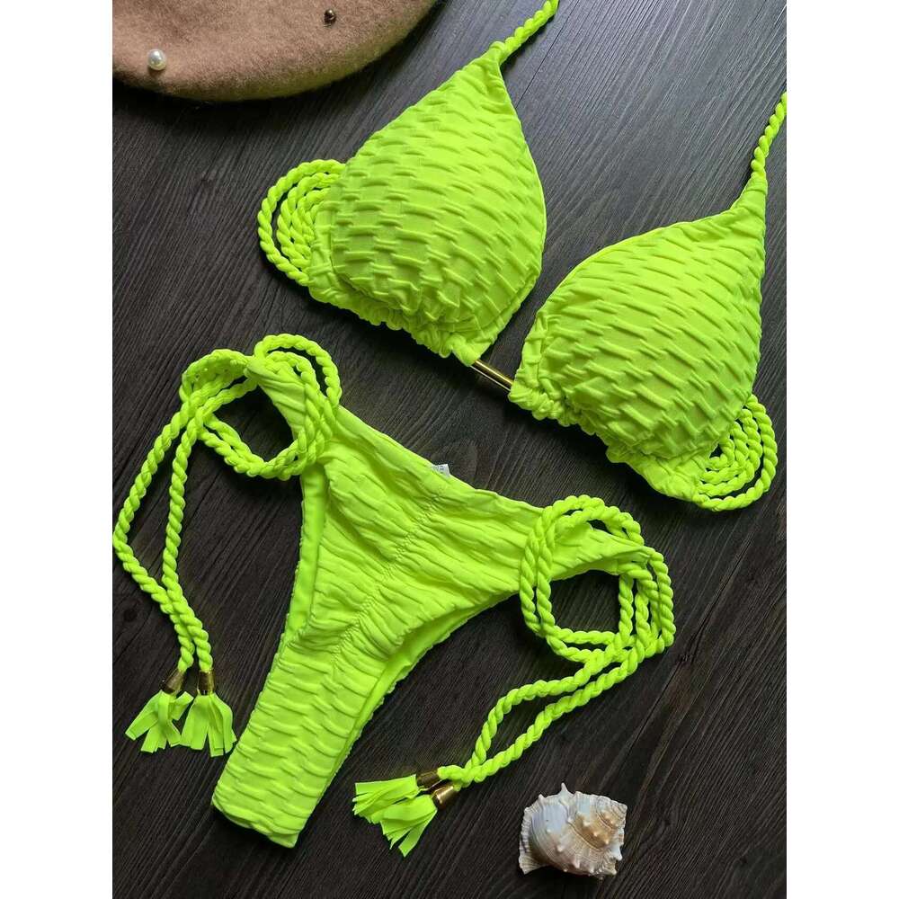 RUOTONGSEPT Sexy Bikini Set 2023 Swimwear Women Swimwear Push Up String Brazilian Swimwear Beachwear Bikinis Swimmer Woman