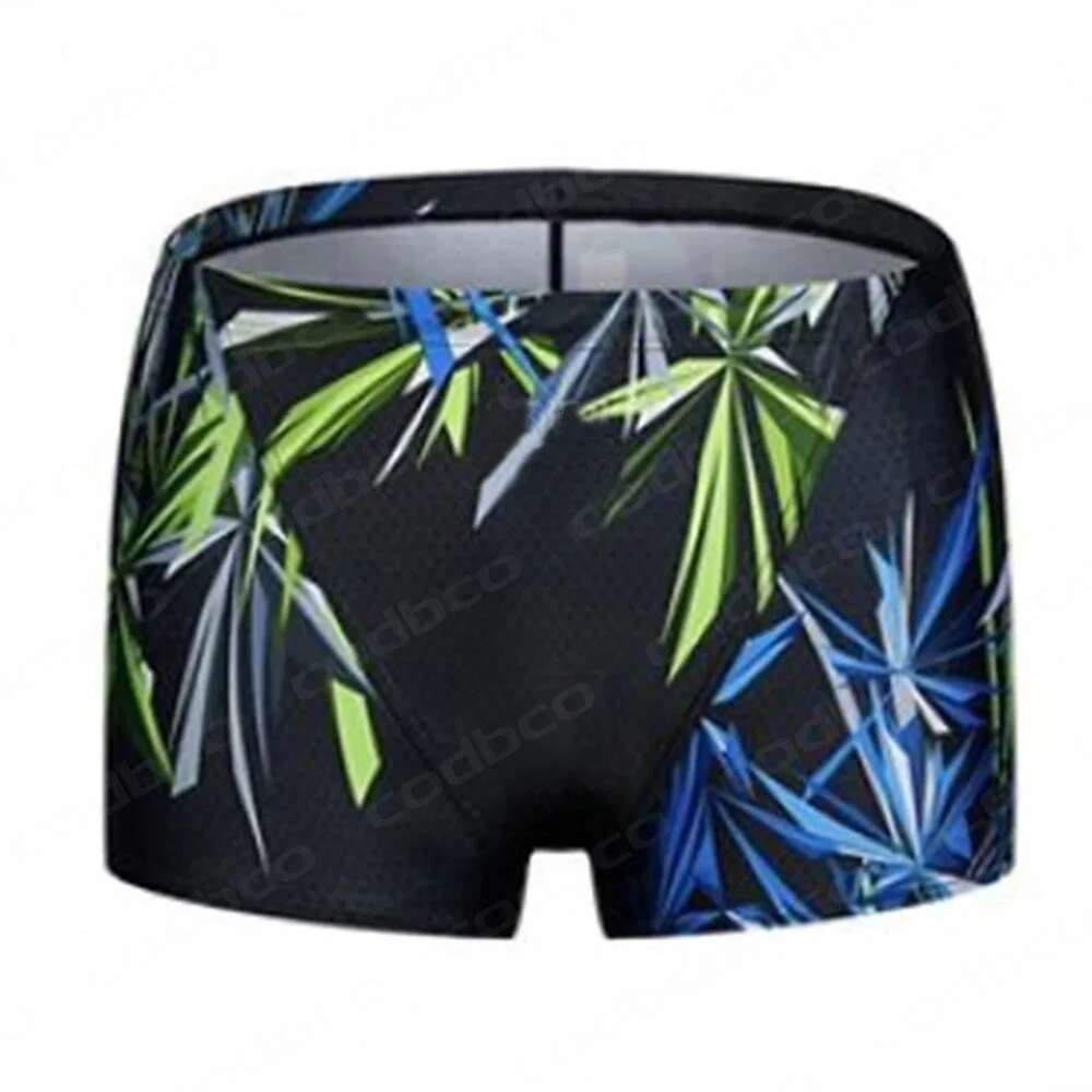 Men's professional beach tight shorts, swimsuit, sports training shorts, summer, quick drying, surfing, diving swimsuit