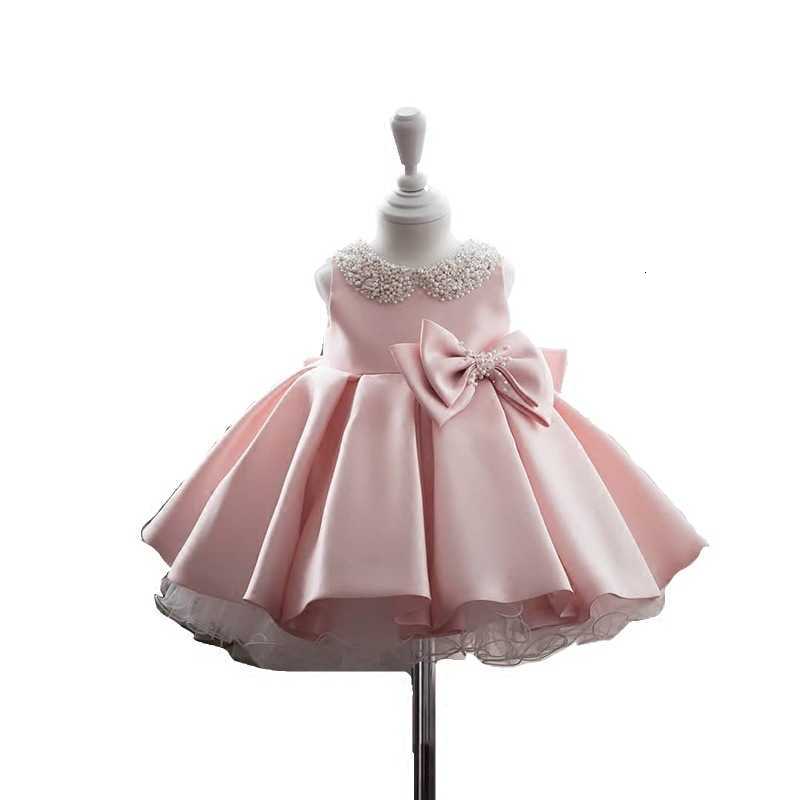 Girl's Dresses Girl's First Year Dress Princess Dress White Children's Wedding Dress First Year Evening Dress Baby Pomfret Dress