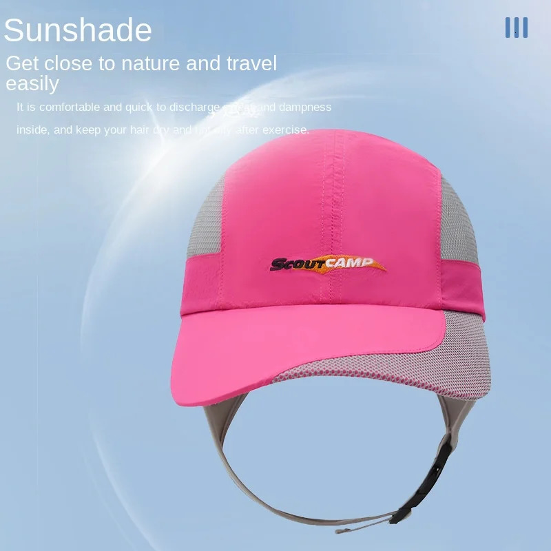 Summer beach surfing hat for men outdoor breathable UPF50baseball cap beach sun hat splash proof sun hat 250314