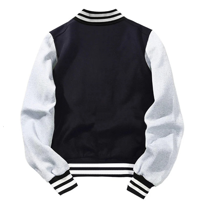 Supzoom Arrival Letter Rib Sleeve Cotton Top Fashion Single Breasted Casual Bomber Baseball Jacket Loose Cardigan Coat 250313