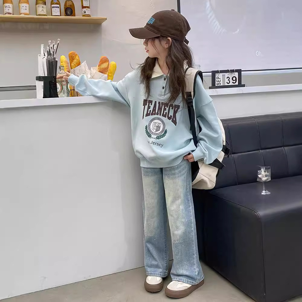 Ddmyshoesvip Girls Hoodie New Adult Women S Clothing Children S Early Polo Shirt Girls Spring And Autumn Collection Top