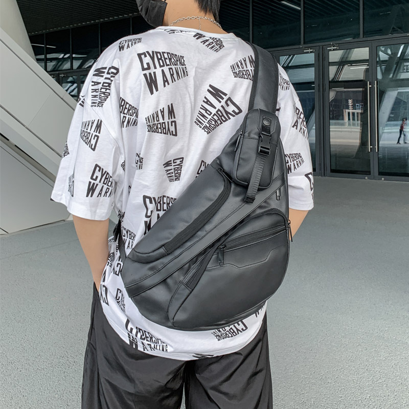 Outdoor backpack high-capacity chest men's sports shoulder crossbody, travel backpack, multi-functional waterproof fishing gear designer