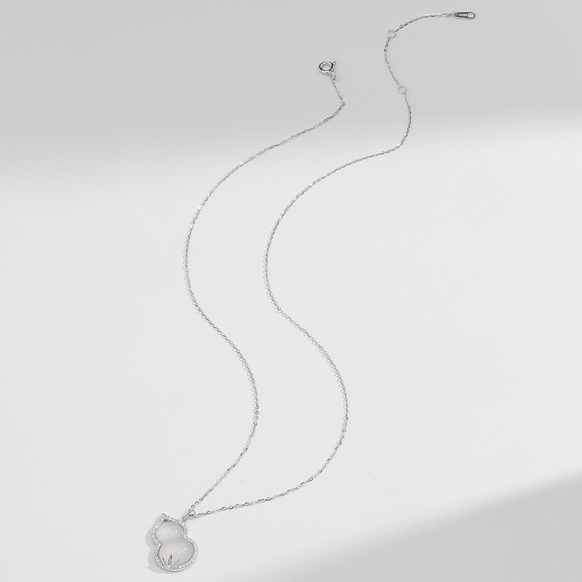 S925 Necklace Women's Net Red Sterling Silver Chalchalet Necklace Japanese And Korean Style Fashion Zircon Small New Follu Clavicle Chain